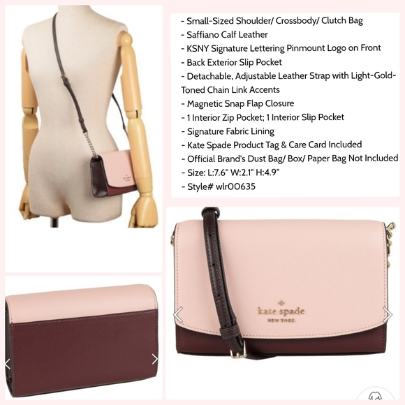 🎀 Kate Spade staci small flap crossbody - Picture 2 of 2